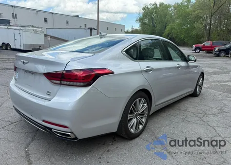 2019 Genesis G80 Base из США, поврежденный, VIN KMTFN4JEXKU309825